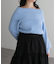 オフショルダーニット