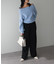 オフショルダーニット