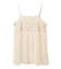 ラメフリンジカットキャミソールビスチェ