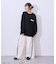 ハイキュー!! モノクロプリント音駒長袖Tシャツ