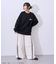 ハイキュー!! モノクロプリント音駒長袖Tシャツ