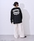 ハイキュー!! モノクロプリント音駒長袖Tシャツ