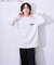 ハイキュー!! モノクロプリント音駒長袖Tシャツ