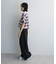 エムブレム刺繍ショートボーダーカットソー