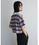 エムブレム刺繍ショートボーダーカットソー