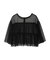 ・SUGAR　SPOON　チュールティアードブラウス