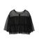 ・SUGAR　SPOON　チュールティアードブラウス