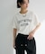 汗染み防止カレッジロゴボックスTシャツ