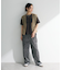 汗染み防止カレッジロゴボックスTシャツ