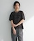 汗染み防止カレッジロゴボックスTシャツ