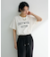 汗染み防止カレッジロゴボックスTシャツ