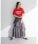 汗染み防止カレッジロゴボックスTシャツ