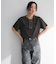汗染み防止カレッジロゴボックスTシャツ