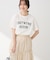 汗染み防止カレッジロゴボックスTシャツ