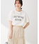汗染み防止カレッジロゴボックスTシャツ