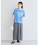 汗染み防止カレッジロゴボックスTシャツ