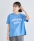 汗染み防止カレッジロゴボックスTシャツ