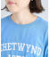 汗染み防止カレッジロゴボックスTシャツ