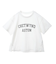 汗染み防止カレッジロゴボックスTシャツ