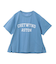 汗染み防止カレッジロゴボックスTシャツ