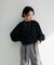 ・ANDSEARCH ドロストリボンブラウス