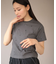 ・DOUBLE FLAGS ハート総柄刺繍TEE
