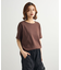 ・Petit Fleur リブオーバーサイズTEE