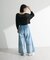 ・ELENCARE DUE 2wayメッシュカーディガン