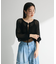 ・ELENCARE DUE 2wayメッシュカーディガン