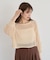 ・ELENCARE DUE 2wayメッシュカーディガン