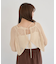 ・ELENCARE DUE 2wayメッシュカーディガン