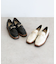 ・minia 厚底ビットローファー