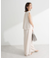 ・ELENCARE DUE リネンライクワイドパンツ