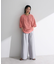 ・ELENCARE DUE リネンライクワイドパンツ