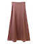 ・Petit Fleur サテンフレアスカート