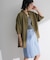 ・ELENCARE DUEシアーボリュームスリーブシャツ
