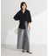 ・ELENCARE DUEシアーボリュームスリーブシャツ