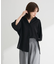 ・ELENCARE DUEシアーボリュームスリーブシャツ