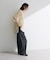 ・ELENCARE DUEシアーボリュームスリーブシャツ