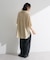 ・ELENCARE DUEシアーボリュームスリーブシャツ