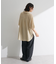 ・ELENCARE DUEシアーボリュームスリーブシャツ