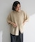 ・ELENCARE DUEシアーボリュームスリーブシャツ