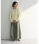 フロントZipコクーンスカート