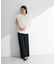 ・ELENCARE DUE ボウタイフレンチブラウス