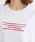 ・swing by フレンチスリーブ刺繍TEE
