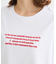 ・swing by フレンチスリーブ刺繍TEE
