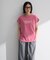 ・swing by フレンチスリーブ刺繍TEE