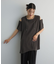 ショルダーカットチュニック