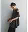 ショルダーカットチュニック