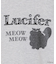 Lucifer/ルシファー/レース英字ロゴスウェット